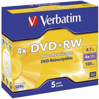 DVD+RW Matt Silver 4x