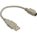 InLine&reg; 33102 USB Adapter Kabel, USB Stecker A auf...