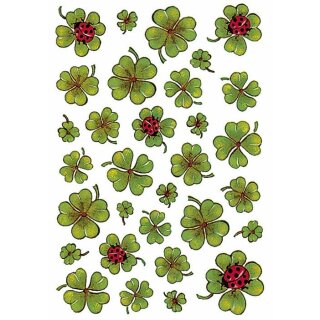 HERMA Sticker DECOR Kleeblätter