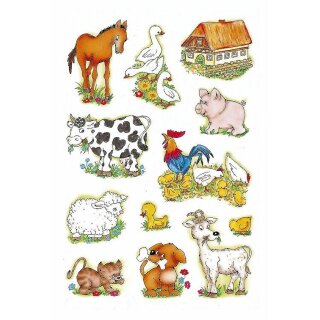 HERMA Sticker DECOR Bauernhoftiere