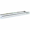 InLine® 76824A Patchfeld Cat.6A 24-fach, Keystone...