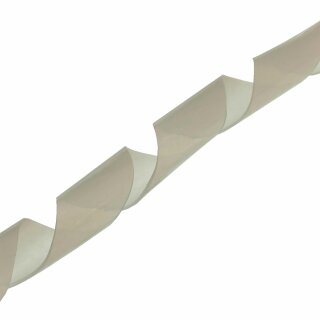 InLine® 59947Q Spiralband 10m, weiß, 20mm