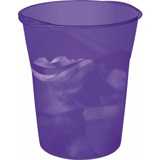 CEP Papierkorb HAPPY, 14 Liter, violett