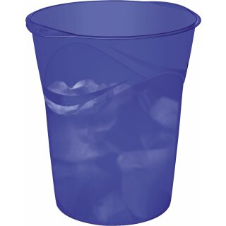 CEP Papierkorb HAPPY, 14 Liter, ultramarin
