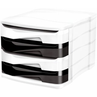 CEP Schubladenbox HAPPY, 4 Schbe, bunt