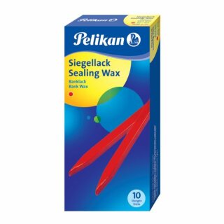 Pelikan Siegellack Banklack, rot, Faltschachtel