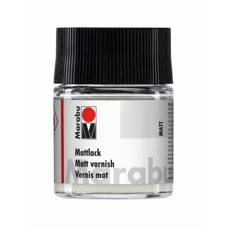 Marabu Mattlack, matt, 50 ml, im Glas