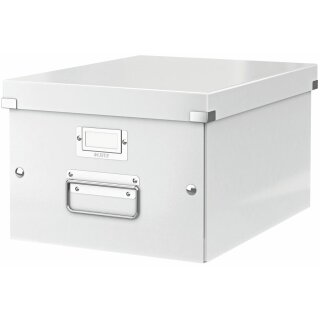 LEITZ Ablagebox Click & Store WOW, DIN A4, weiá