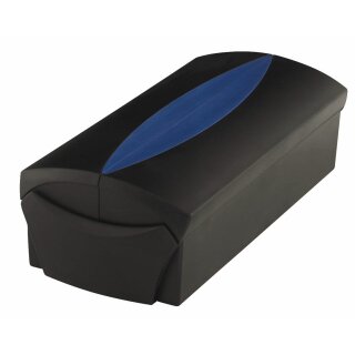 HAN Visitenkartenbox VIP-SET, schwarz/blau
