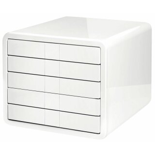 HAN Schubladenbox i-Box, 5 Schbe, Geh?use: weiá