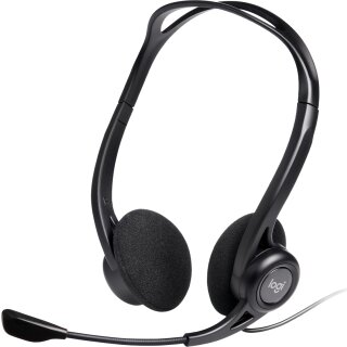 Logitech 981-000100 Logi PC Headset 960 OEM bk U