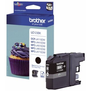 Brother LC123BK Brother Tinte BK LC-123BK