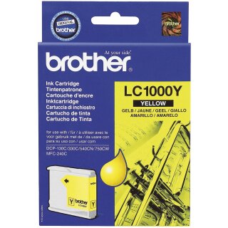 Brother LC1000Y Brother Tinte YE LC-1000Y