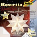Folia 800/2020 Bascetta Stern - weiß, transparent,...