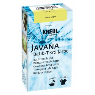 KREUL 98521 Batik-Textilfarbe JAVANA neon light 70 g