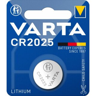 5x CR 2025 GRUNDIG 20 25 Lithium SCH Batterie Batterien  Knopfzellen 3Volt 