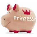 KCG 100852 Spardose Schwein Prinzessin Keramik klein