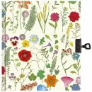 VENCEREMOS 40865 Tagebuch Flora - 240 Seiten, 16 x 19 cm