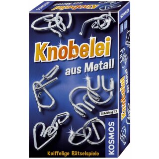 Knobelei aus Metall - Knifflige Rätselspiele