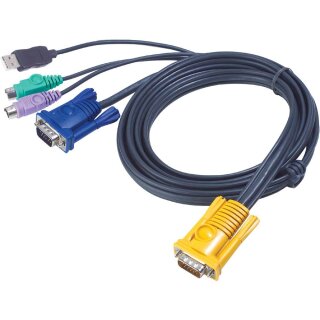 Aten 2L-5302UP ATEN 2L-5302UP USB & PS2 1,8m
