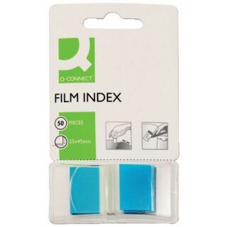 Index - 25 x 43 mm, blau