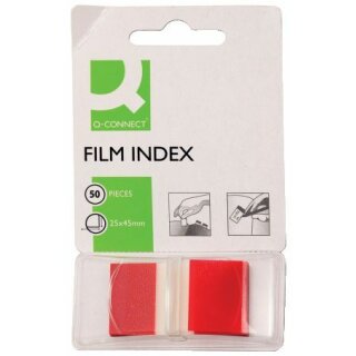 Index - 25 x 43 mm, rot
