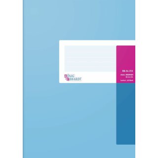 Geschäftsbuch - Größe: A4, kariert, 40 Blatt