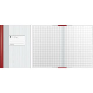 Geschäftsbuch - A5, 96 Blatt, kariert