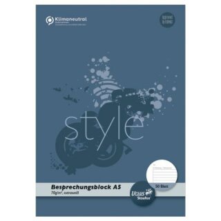 Besprechungsnotiz A5 50 Blatt 70g/qm