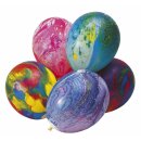 amscan 6483 Luftballon Multicolor - rund, sortiert, 8...