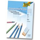 Folia 8000/25 Transparentpapier 80g A4 Block 25 Blatt