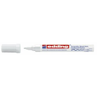 4040 Mattlack-Marker creative - 1-2 mm, weiß