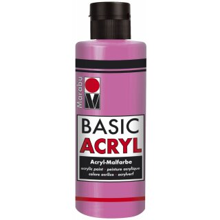 Basic Acryl, Pink 033, 80 ml