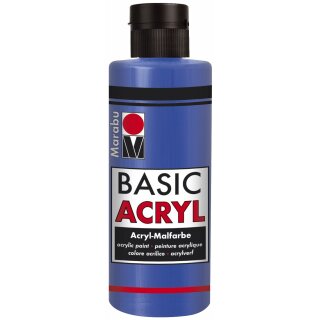 Basic Acryl, Mittelblau 052, 80 ml