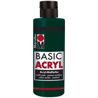 Basic Acryl, Tannengrün 075, 80 ml