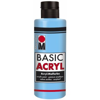 Basic Acryl, Hellblau 090, 80 ml
