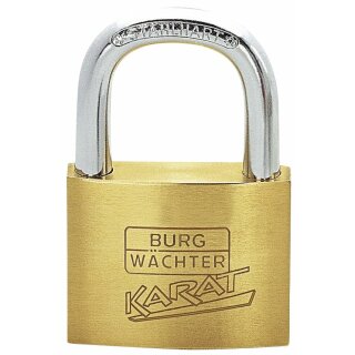 Vorhängeschloss Karat - Bügelhöhe 23,5 mm