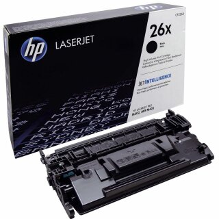 Original Toner 26X fr hp LaserJet Pro M-402, schwarz