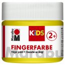 Marabu 03030 050 019 Fingerfarbe Kids - 100 ml, gelb