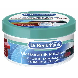 Dr.Beckmann Glaskeramik Putzstein 250g + Reinigungsschwamm