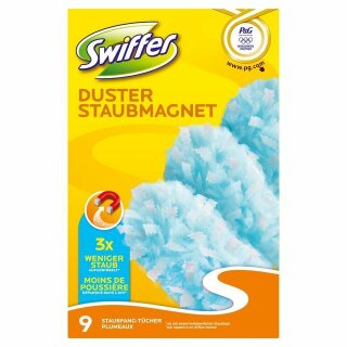 Swiffer Duster Staubmagnet Staubfang-Tücher 9er Pack