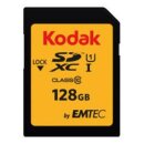 Emtec EKMSD128GXC10HPRK SD Card 128GB KODAK   SDHC...