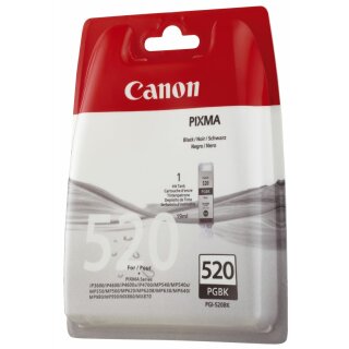 Canon 2932B012 Canon Tinte BK Twinpack PGI-520BK