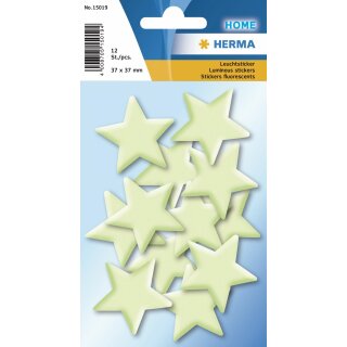 HERMA 15019 HERMA Leuchtsticker Sterne Mini