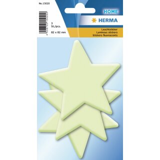 HERMA 15020 HERMA Leuchtsticker Sterne