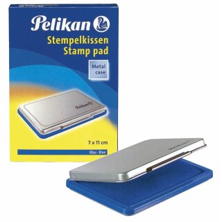 Stempelkissen 3, getränkt, 70 x 50 mm, blau