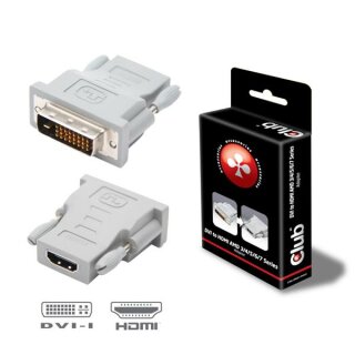 Club3D Adapter DVI > HDMI St/Bu retail