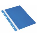 DONAU 1704001-10 Schnellhefter - A4, Multilochung, PVC, blau