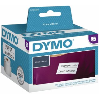 DYMO Namensschilder, 89 x 41 mm